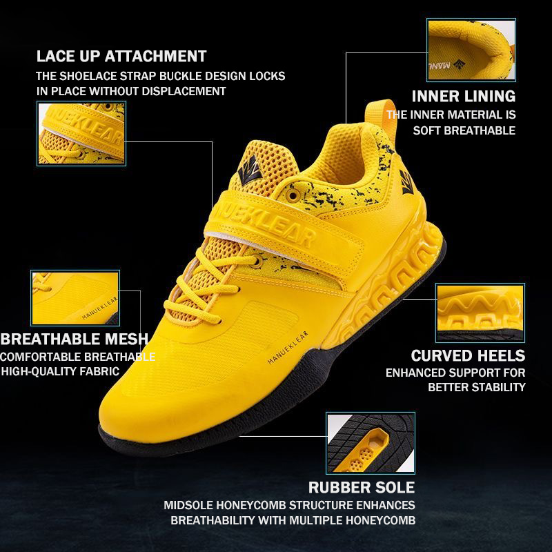 2025 New Hook Loop Gym Weight  - Weightlifting Shoes ulasan dan harga