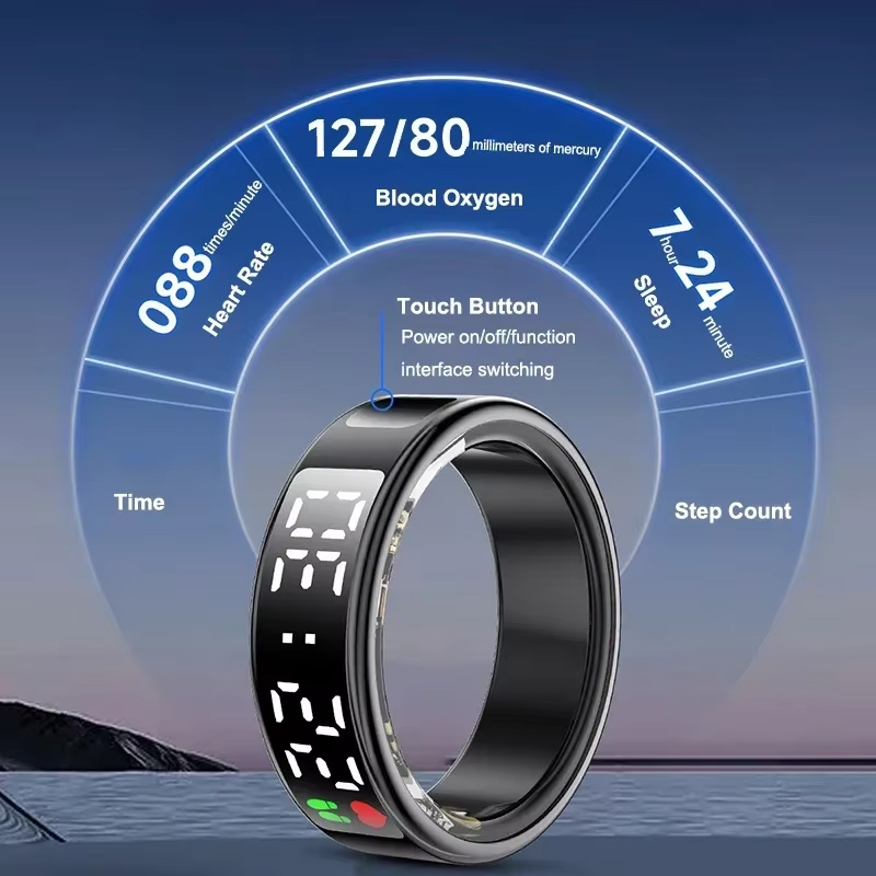 Fitness Sleep Smart Ring LED D - Gymnastic Ring ulasan dan harga